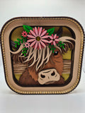 Interchangeable HIghland Cow Shelf Sitter