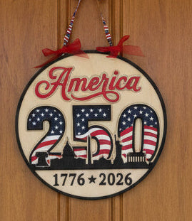 America 250th Door Hanger