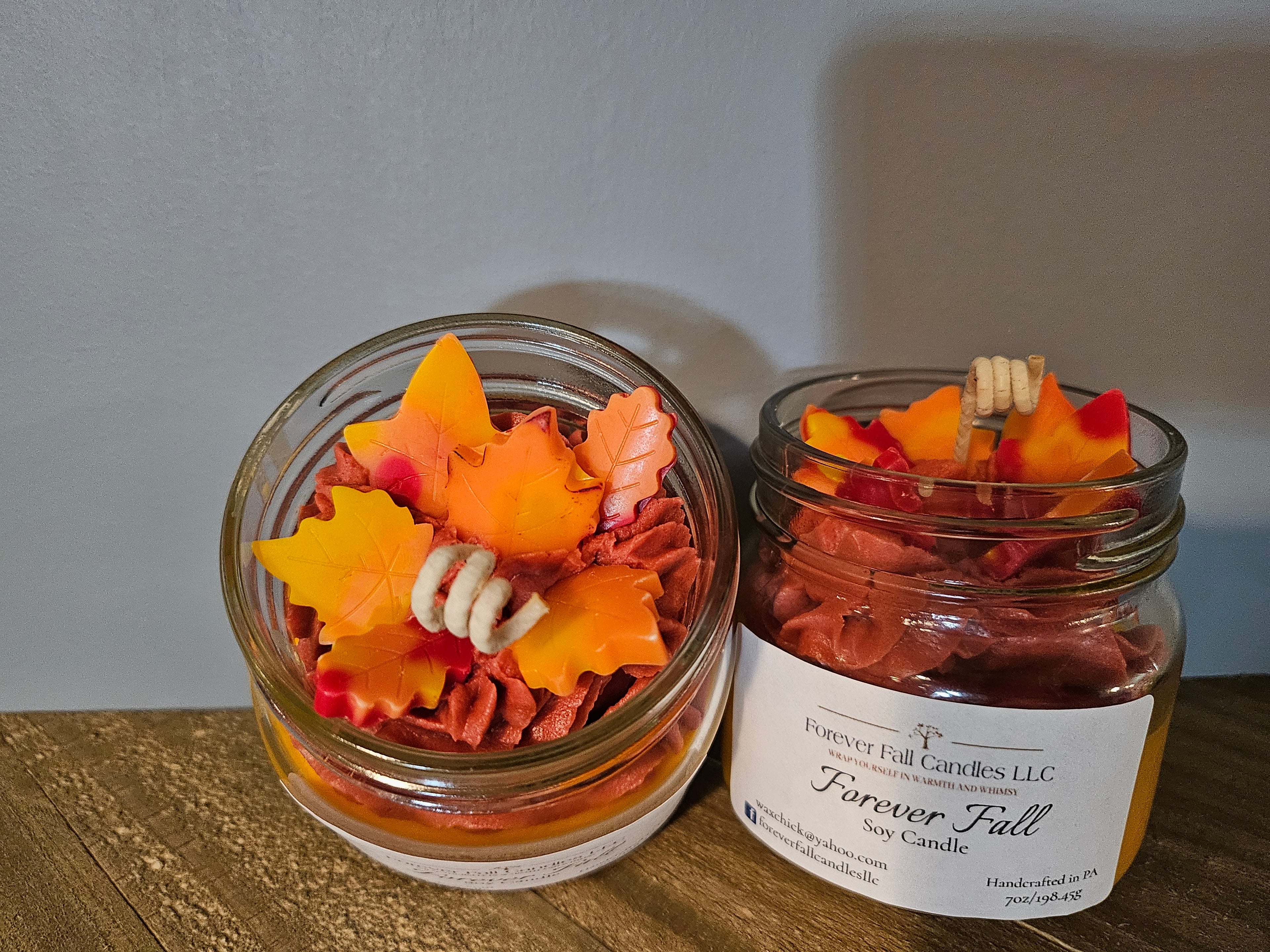 Mason Jar Candle - Forever Fall